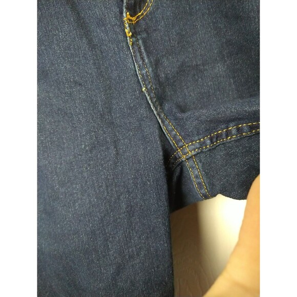 Rafaella Weekend Woman's 12 Jeans Cropped Mid Rise Straight Dark Stretch Denim - Picture 4 of 9